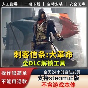 刺客信条大革命 全DLC解锁工具 支持Steam正版 不含游戏Assassin