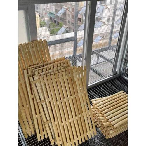 竹排板竹编晒菜磨豆腐霉豆腐晒发酵竹片篦子天然烤肉刺身拼盘竹排