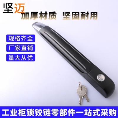 MS867锌合金黑色天地连杆锁