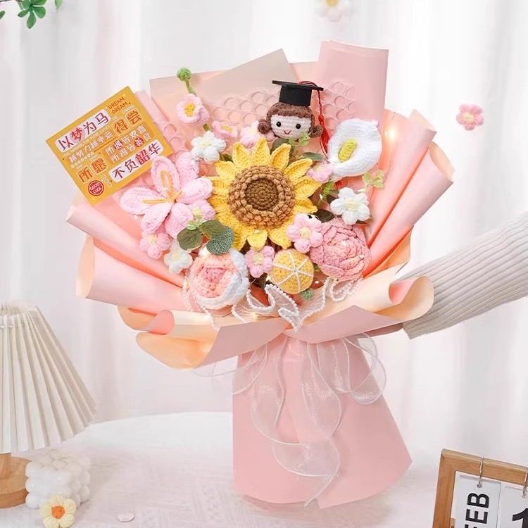 小学初中高考花束送学生老师闺蜜