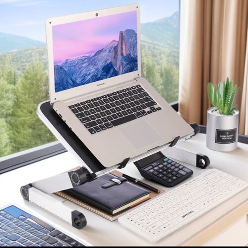 Computer table adjustable laptop stand 桌面可调节笔记本支架