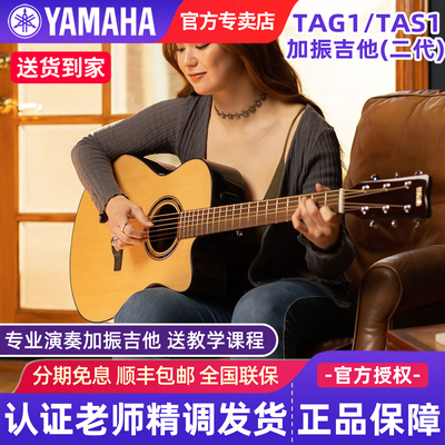 雅马哈加振吉他TAG1E/TAG1C单板