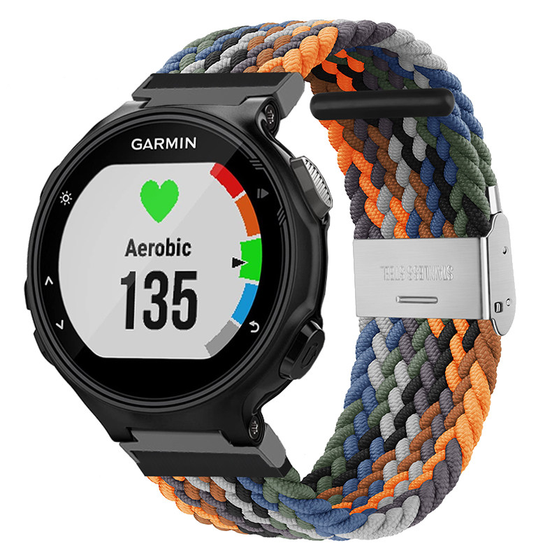 佳明Forerunner235表带尼龙表带佳明手表735XT/235L/230/220/620/630表带 官方同款硅胶双色尼龙腕带替换带怎么样,好用不?