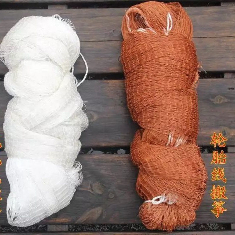 搬筝网抬网渔网捕鱼扳自