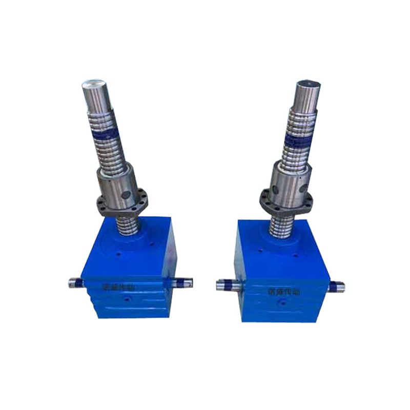 SWL丝杆升降机螺杆升降台1T2.5T5T10T手摇电动涡轮蜗杆螺旋升降机