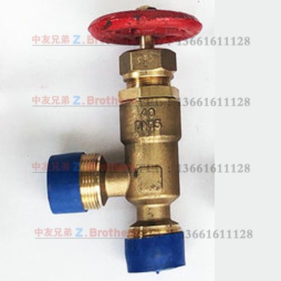 船用截止止回阀 停止阀 门纯全铜质直角直通A型B型 GBT595 596-83