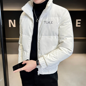 B255-5501-P165 2022冬季男士休闲立领羽绒服简约百搭高品质外套图片