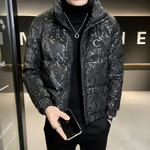 B255-5502-P165 2022秋季新款高品质男士羽绒服简约潮立领外套男图片