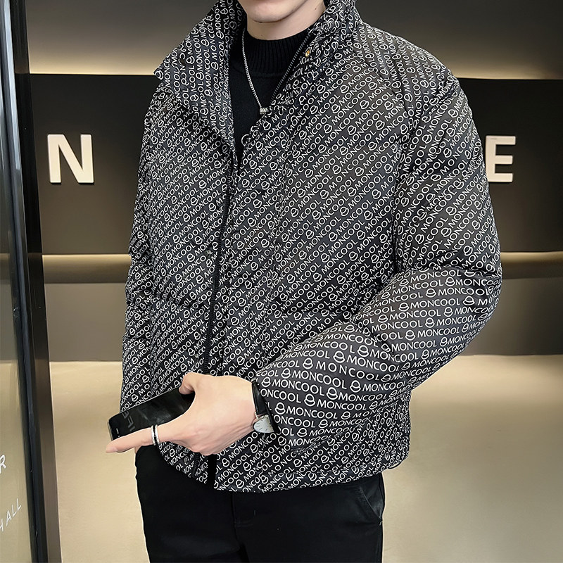 B255-5523-P165M-4XL店主风男士潮流高品质外套羽绒服百搭休闲潮,男装羽绒服,电商B255