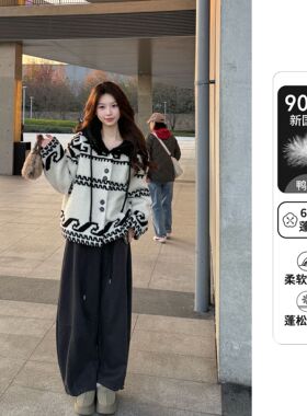 【春春Spring】冬款设计感90白鸭绒内胆羽绒外套L58YRY6156