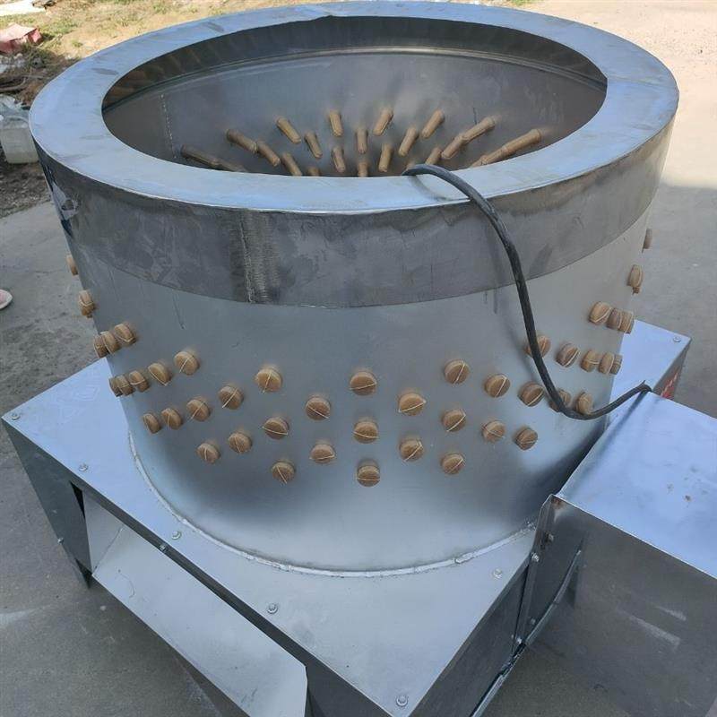 鸡鸭鹅脱毛机大型商用全自动家禽打毛机兔狗羊褪毛杀鸽子拔毛厂家