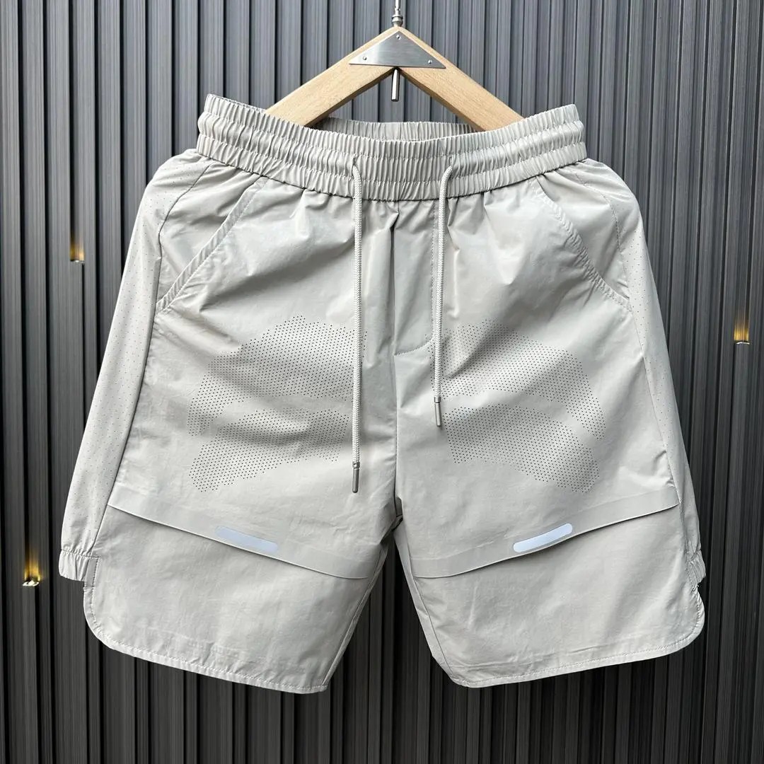 岚钰性价比服饰久泽轻奢服饰男士夏季薄款速干短裤沙滩裤家居服a1