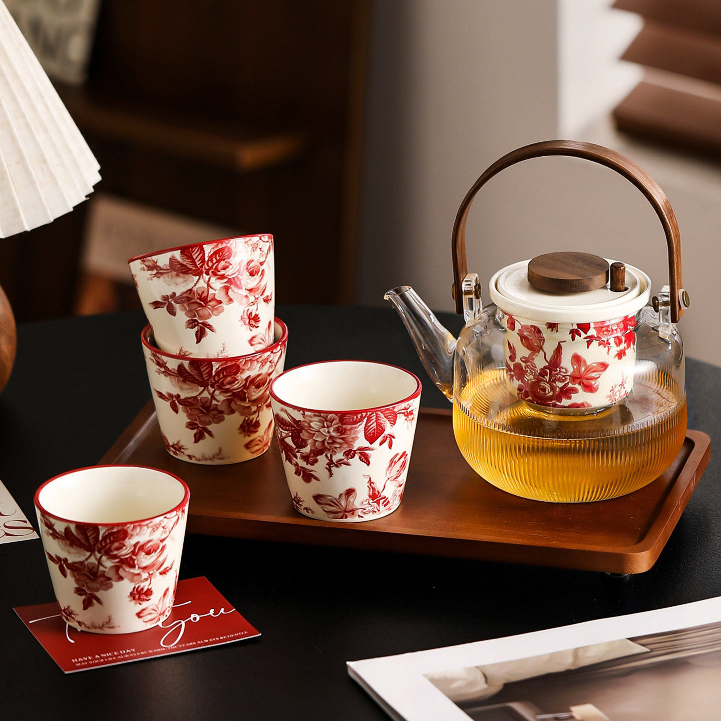 茶壶杯子套装泡茶家用高档2025新款茶具陪嫁实用新婚结婚订婚礼物