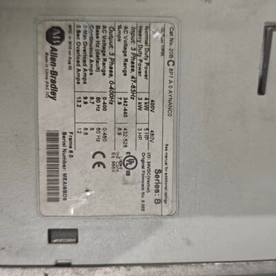 议价变频器20BC8P7A0AYNANC0，件，成色可维修