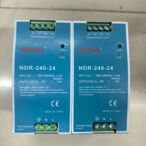 议价明纬MWISH NDR-240-24开关电源可维修