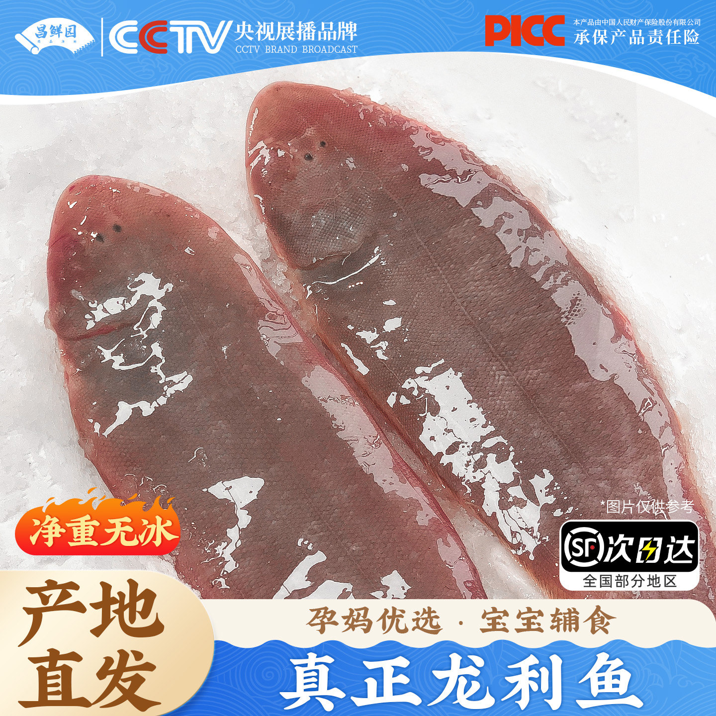 舟山新鲜龙利鱼鲜活冷冻海鲜水产野生玉秃鱼龙舌鱼非巴沙鱼