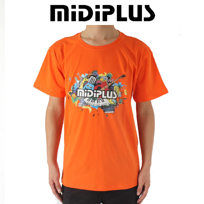 MIDIPLUS T恤短袖男女乐器周边