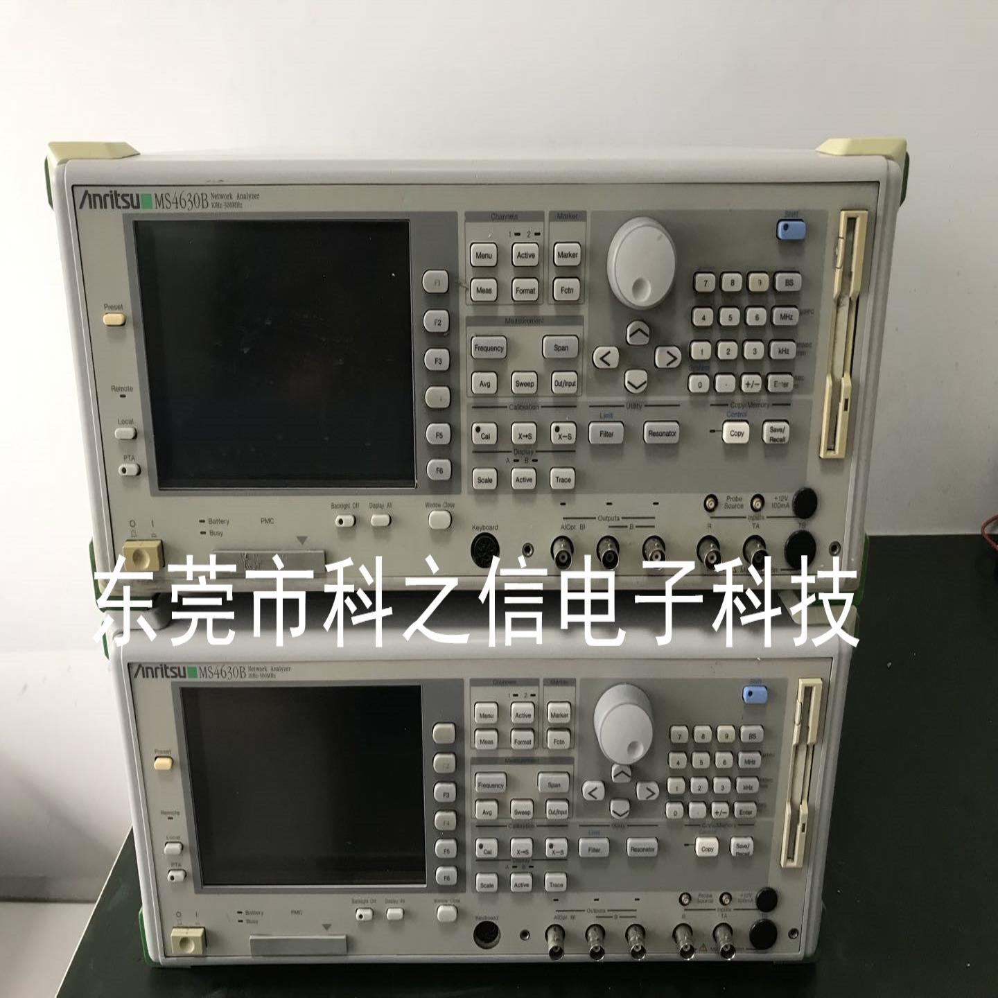 回收+租售Anritsu安立MS4630B MS4640A MS4640B网络分析仪