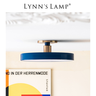 s立意轻奢古典吸顶灯led护眼卧室北欧简约阳台书房过道灯具 lynn