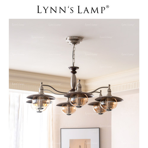 Lynn's立意包豪斯复古客厅吊灯