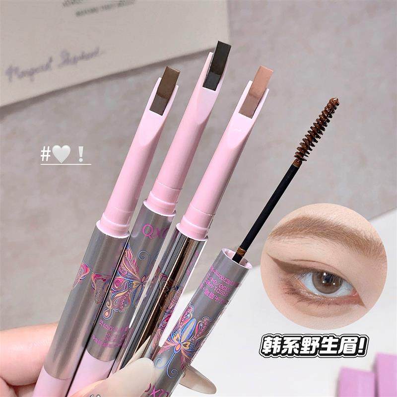 灵动双头眉笔染眉膏二合一防水防汗持妆不易晕染自然显色眉笔