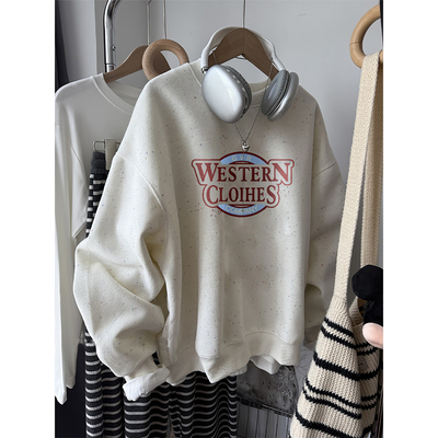 【小红书推荐】宽松无帽卫衣女冬