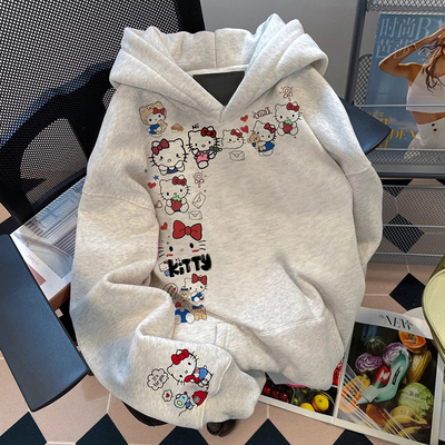 【小红书推荐】灰色卫衣女秋冬季