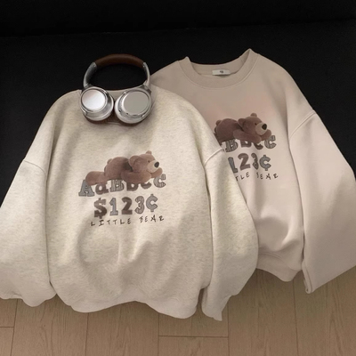 大码巨好看的无帽卫衣女2025新款