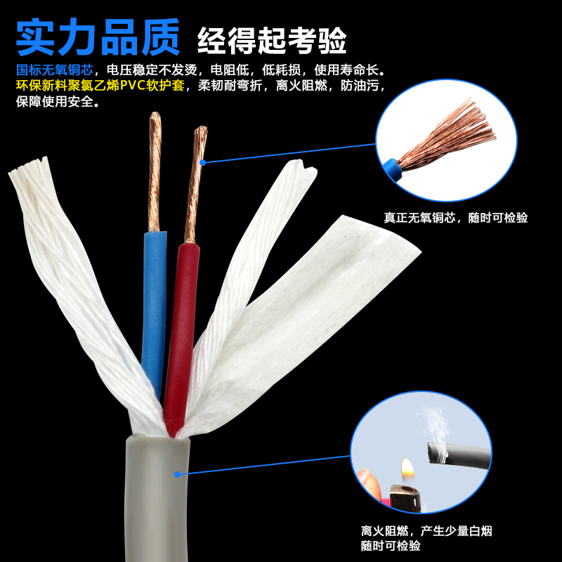 TRVV高柔性拖链线缆0.2 0.3 0.75 1.5 4平方耐弯X折软线缆芯国标