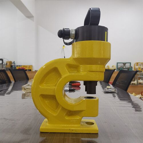 液压冲孔机角铁铜排槽钢开孔器母线加工机具CH-60/70手动打孔机器