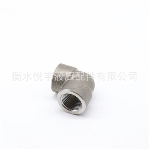 304/316不锈钢弯头90度直角水管接头内丝牙正弯头4分6分