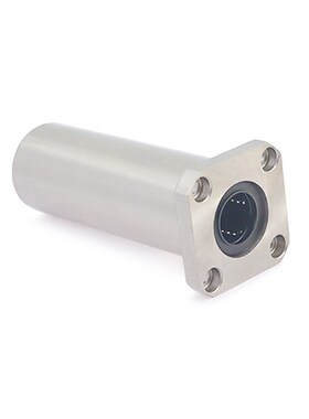 YTP台湾进口电镀镍防锈法兰直线轴承LMK12 16 20 25 30TAUU轴承钢