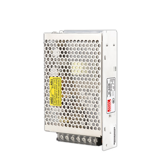 明纬D-50A/B/C双组路输出开关电源5V6A/12V2A/24V1A正负12V15V24V
