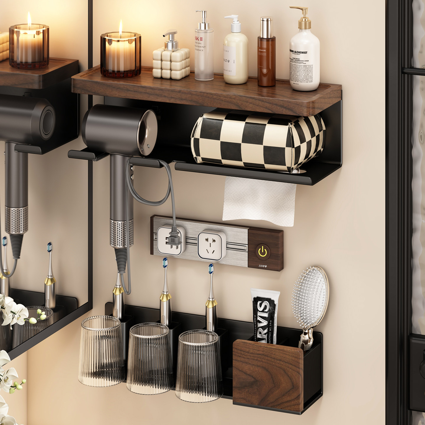 【小红书推荐】吹风机置物架挂架