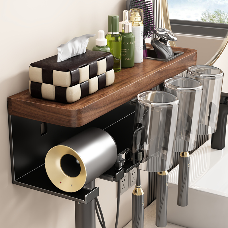 【小红书推荐】中古风吹风机收纳