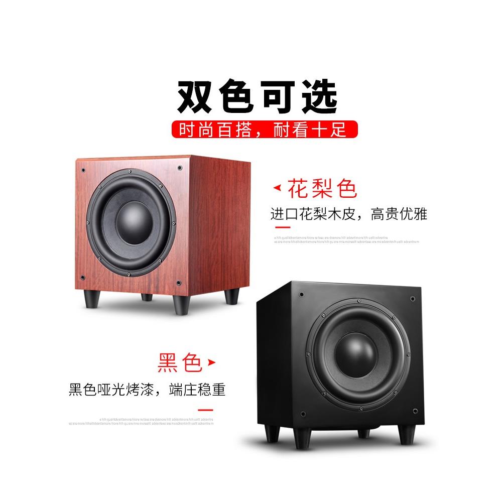 PAIYON派扬音响双10.6寸350W有源超重低音炮 家庭影院hifi通吃 厨房电器 管线机 原图主图