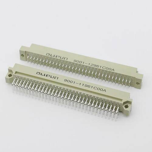 欧式插座 3*32PIN 弯针 96P 直孔 9001-11961COOA 12961C00A 公母
