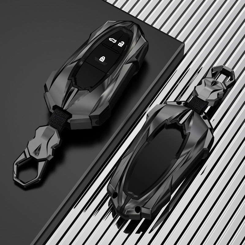 汉腾x5钥匙包合金改装饰用品专用x7 x7s V7智能遥控保护套外壳