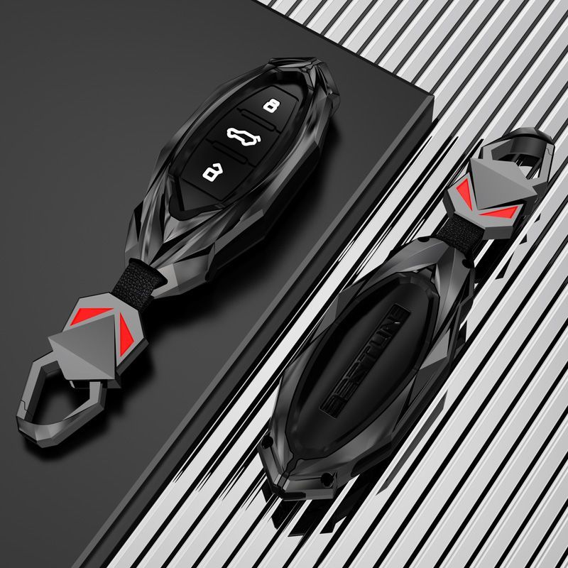 适用奔腾B70钥匙套t77车扣T55全包NAT车T99壳T33男女B70S链高档M9