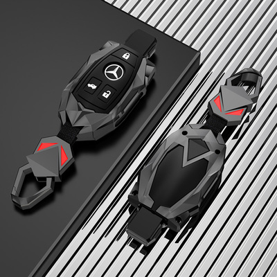 奔驰A级A180L钥匙套C200L壳GLA200扣GLC260L包B级260GLK/G级R级SL