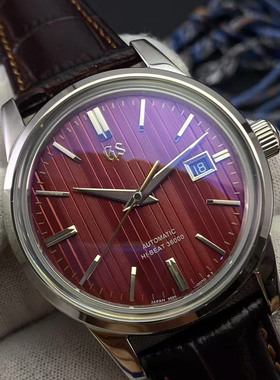 枫叶红自动机械男表GS风格国产2824机芯五秒立体打磨时尚立体表盘