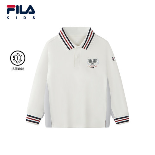 FILA斐乐儿童童装长袖POLO