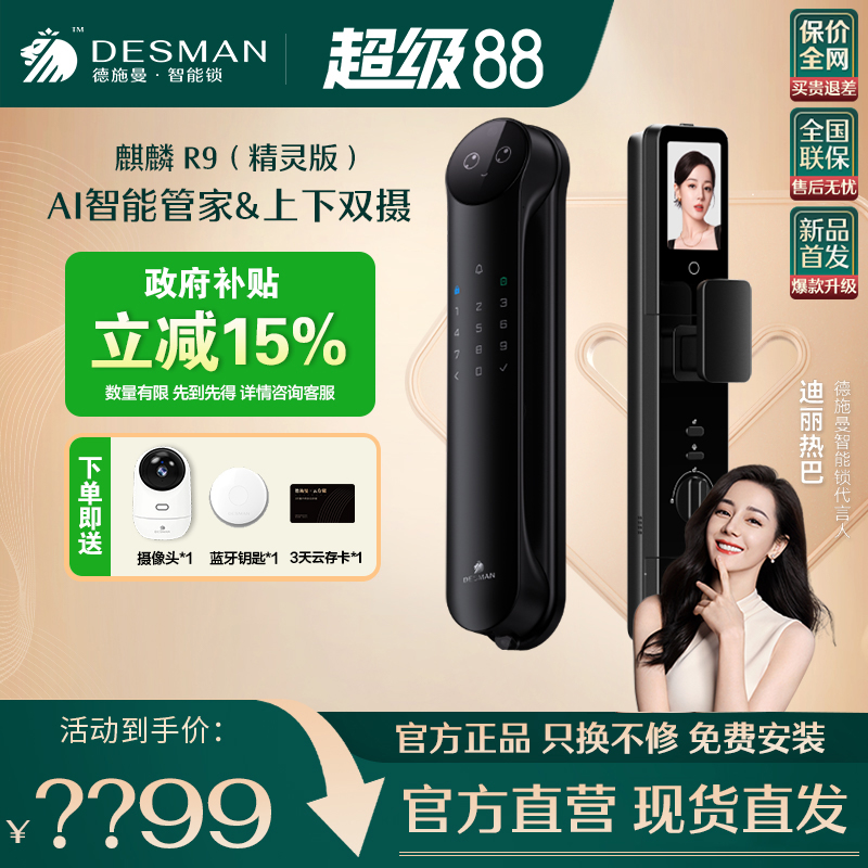 德施曼R9精灵版+政府补贴15%