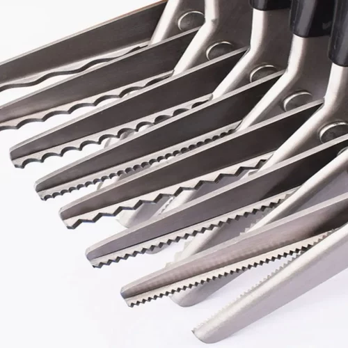 波浪花边剪刀裁缝剪纸布料手工