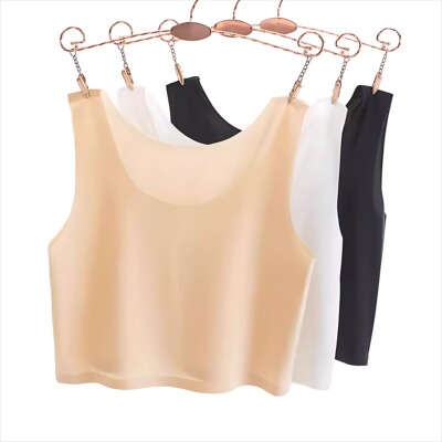 夏季薄款抹胸内衣无痕防走光背心