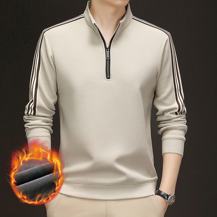 保罗长袖t恤男士内搭上衣服秋季潮牌打底衫男装卫衣春秋冬款加绒