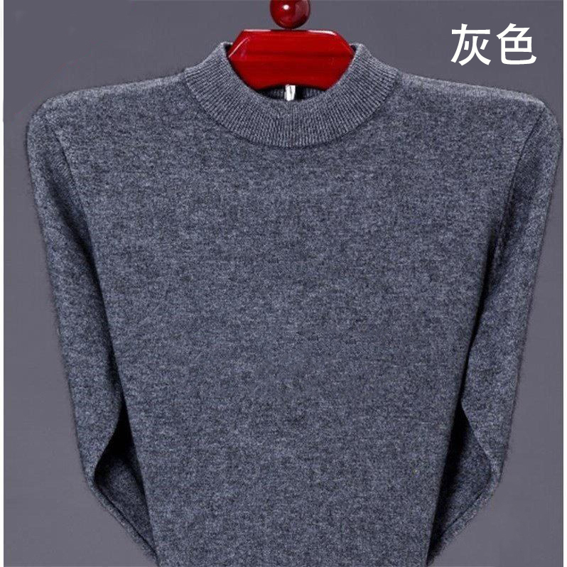 秋冬季毛衣爸爸装羊毛衫男