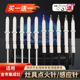 适用金帝集成灶煤气灶燃气灶点火针打火针液化气炉灶感应针大全