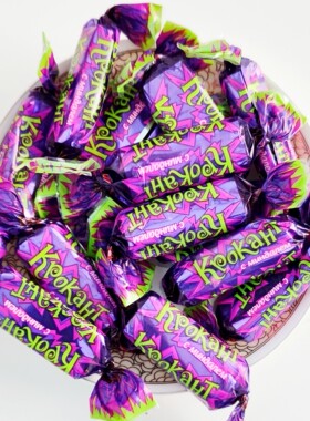 紫皮糖果巧克力正宗俄罗斯风味独立小包装官方旗舰店（代可可脂）