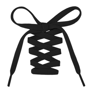 鞋带男款黑色鞋带适配耐克篮球鞋带适配匡威AJ白色鞋带扁平板鞋绳